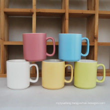Matt Color Glazed Mug